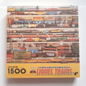 NEW Lionel Trains 1500-piece puzzle by Springbok